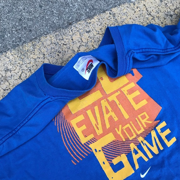 Vintage 90s Nike basketball slogan graphic t shirt youth XL fits adult S - Picture 7 of 7